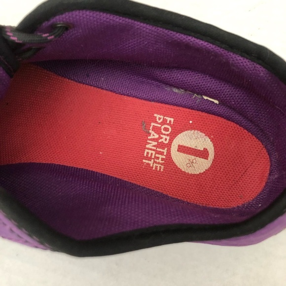 Rare Patagonia Woman’s Nylon Purple Size 8 Lace -Up Sneakers - Picture 13 of 16